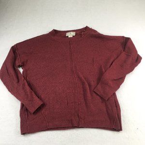 Ruby Moon Anthropologie Burgundy Knit Sweater Women’s Medium